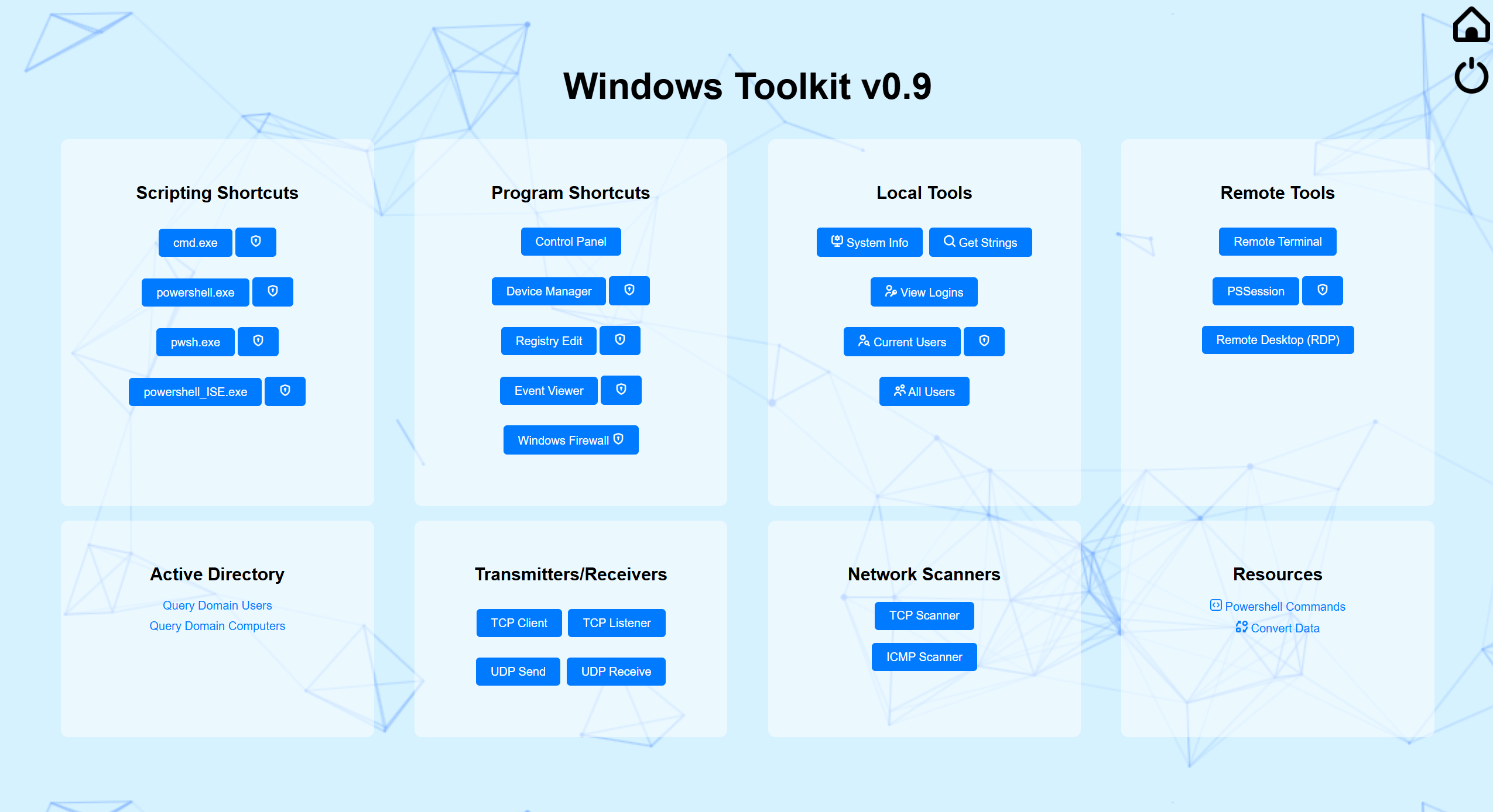 Windows Toolkit screenshot